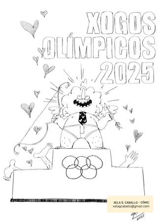 Poster de Cupido Poster que acompañaba ao fanzine "Cupido busca asistente en prácticas"