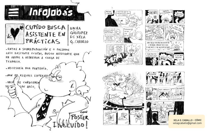 Mostra do fanzine "Cupido busca asistente en prácticas"